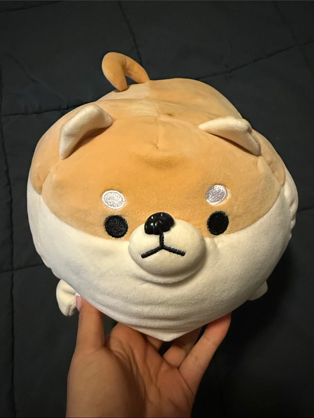 Tan & Cream Plush Dog - Soft Shiba Inu Plush